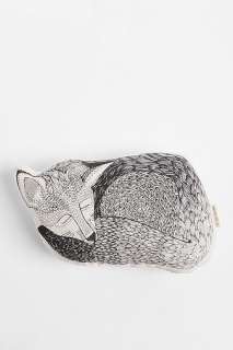 The Rise and Fall Sleeping Fox Pillow   Urban Outfitters