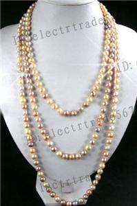 5010MM Multicolor Sea Shell Pearl Necklace AAA+  