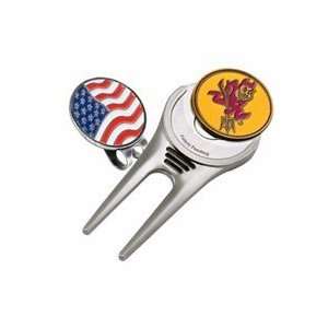  Arizona State Sun Devils Divot Tool Hat Clip with Golf 