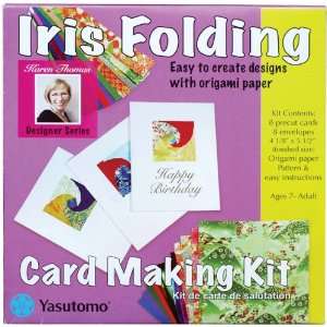  New   Iris Folding Card Making Kit  by Yasutomo Patio 