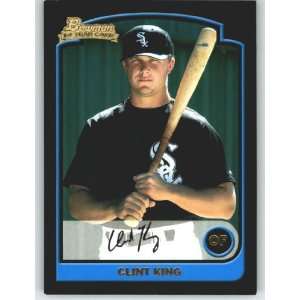  2003 Bowman Draft #39 Clint King RC   Chicago White Sox 