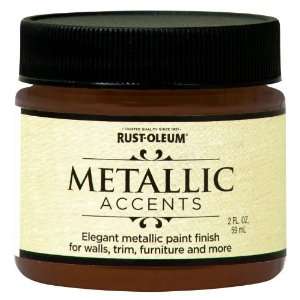 Rust Oleum Metallic Accents 255334 Decorative 2 Ounce Trail Size Water 