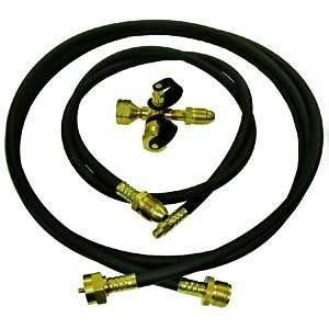   Propane Connection Adapter Kit Male/Female Inverted Flare POL 5 hose