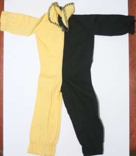   doll  KEN  Masquerade #794 1963 black & yellow costume Vintage outfit