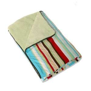  Classic Collection Red Stripe Piped Blanket Everything 