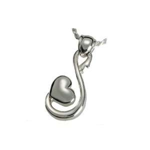 Infinite Love Cremation Jewelry in Sterling Silver