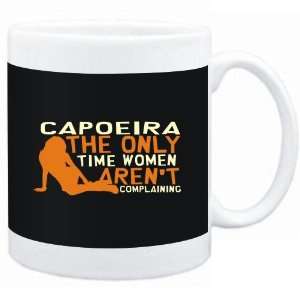  Mug Black  Capoeira  THE ONLY TIME WOMEN ARENÂ´T 