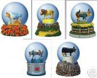 Cow Parade   Wizard of Oz 85mm Water Globe Set of 5  