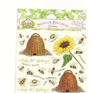    SUSAN BRANCH STICKERS   Honey Bees Jumbo Arts, Crafts & Sewing