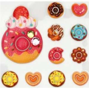  sponge sticker small donuts cute kawaii Toys & Games