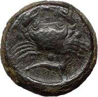 AKRAGAS in Sicily 425BC Quality Authentic Ancient Greek Coin EAGLE 