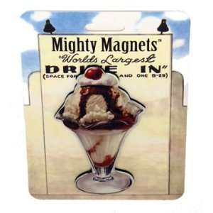  Ice Cream Sundae King Mighty Magnets