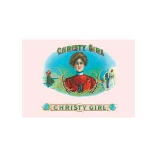 Exclusive By Buyenlarge Christy Girl Cigars 12x18 Giclee on canvas 