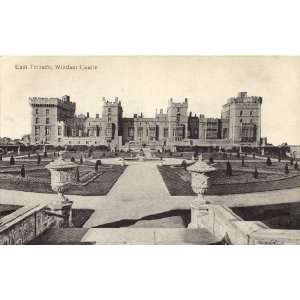   Postcard East Terrace Windsor Castle Windsor England 