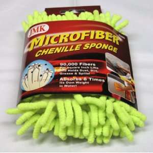  Double Sided Micro Fiber Chenille Sponge, Bug Scrubber 