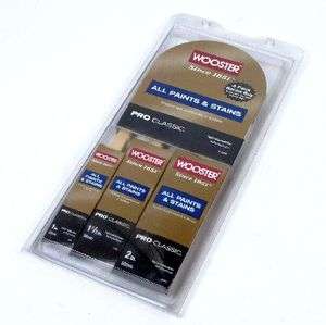 Wooster 3 Pack Paint Brush Set  