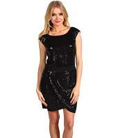 Laundry by Shelli Segal Sequin Dress With GrossGrain Band $106.99 