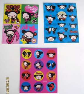 PUCCA GARU STICKERS Party Favors Treats Loots Birthday  