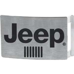  Official JEEP Logo Belt Buckle STEEL FINISH 4x4 wrangler 