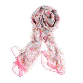 Drakes London® paisley scarf   scarves & hats   Womens accessories 