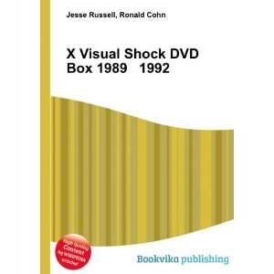  X Visual Shock DVD Box 1989 1992 Ronald Cohn Jesse 