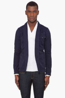 Bill Tornade Navy Denim Twelve Jacket for men  