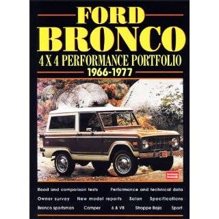 Ford Bronco 4X4 Performance Portfolio …