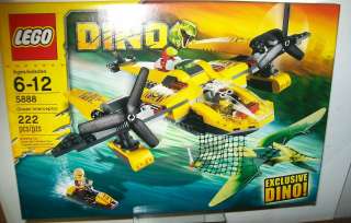 LEGO DINOSAUR DINO SET 5888 OCEAN INTERCEPTOR 222 PCS FREE DOMESTIC 