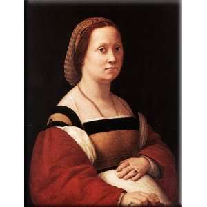   of a Woman 12x16 Streched Canvas Art by Raphael