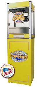 Paragon 4oz Cineplex YELLOW Popcorn Machine w/Stand NEW  