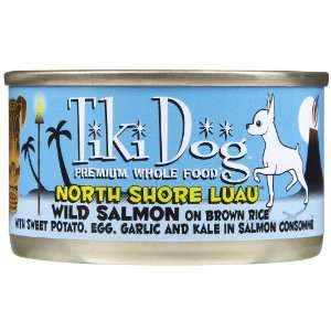  Tiki Dog North Shore Luau Wild Salmon on Brown Rice   12x2 