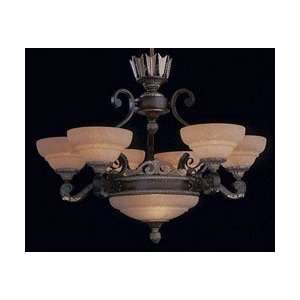   Vizcaya Collection Tuscan 8 Light Up / Down Lighting Chandelie Home