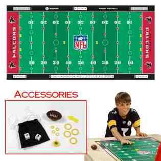 Unknown NFL Licensed Finger Football Game Mat   Falcons 