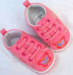 pink kids toddler baby girl tennis shoes size 2 3  