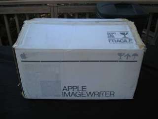 1984 Apple ImageWriter Printer   In Original Box   Macintosh 128k 