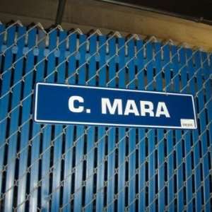  C Mara Parking Space Sign From Giants Stadium   Sports 