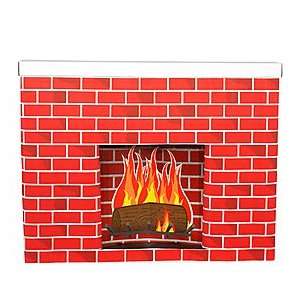  Realistic Holiday Fireplace Fiberboard