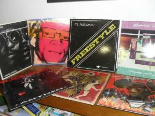 Reggae LOT OF 7 LPs EXC COND Yellowman, Black Uhuru, Sly & Robbie 