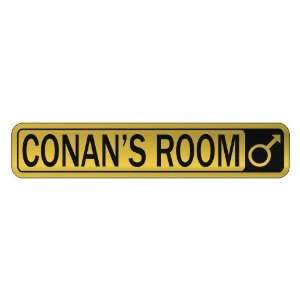   CONAN S ROOM  STREET SIGN NAME