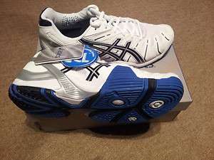 NEW 2012 ASICS GEL RESOLUTION 4 MENS TENNIS SHOE TRAINER ALSO FOR 