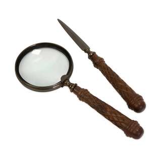 Lighting Business 60073 Calisto Magnifying Glass And Letter Opener at 