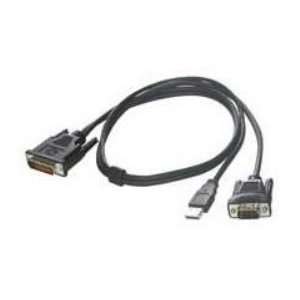  10ft M1 to VGA MALE WITH USB CABLE Black Electronics