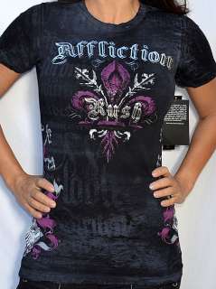 Affliction Womens   Georges St Pierre   GSP CLAW T Shirt   AW4988 