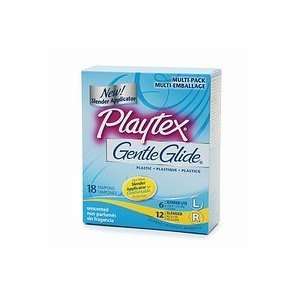 Playtex Gentle Glide Tampons Slender Unscented Multipak 18 (Pack of 3)