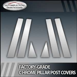   03 09 Toyota Matrix 6 Pc Chrome Pillar Post Covers Automotive