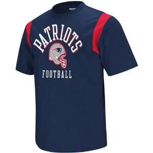  Reebok New England Patriots Youth Gridiron Crew T Shirt 