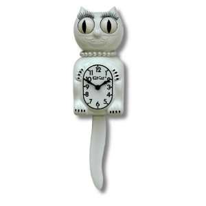 Kit Cat Clock, White
