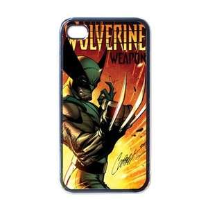 WOLVERINE X Men Superhero iPhone 4 Hard Cover Case Great Gift  