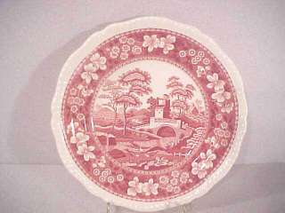 Copeland Spode Pink Tower Old Mark Salad Plate(s)  