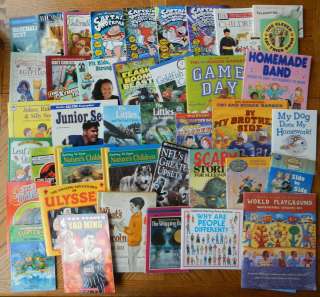 40  3rd Grade Boy Book Lot RL3 Beginner Reader Sports Captain 